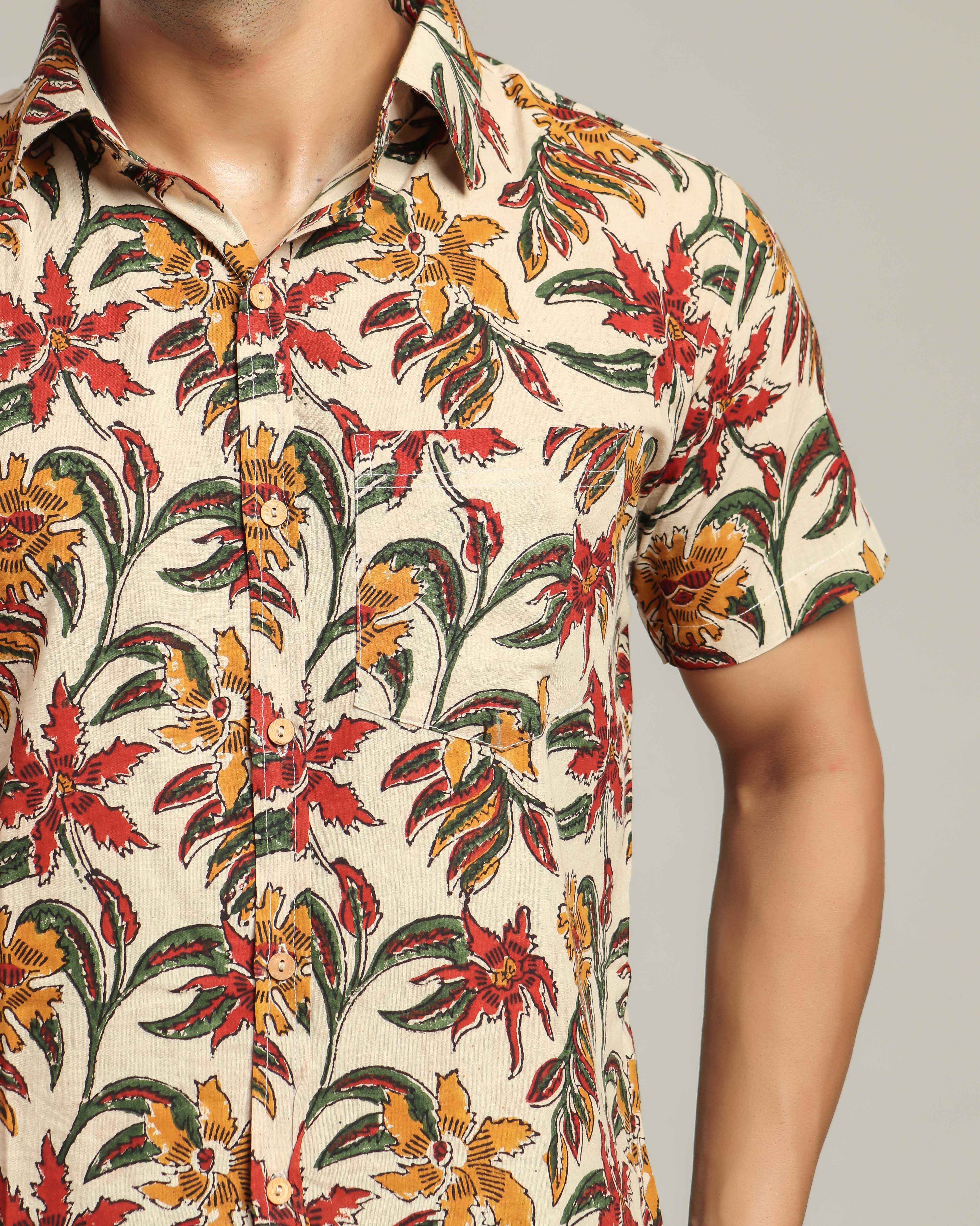 Bagru men shirt