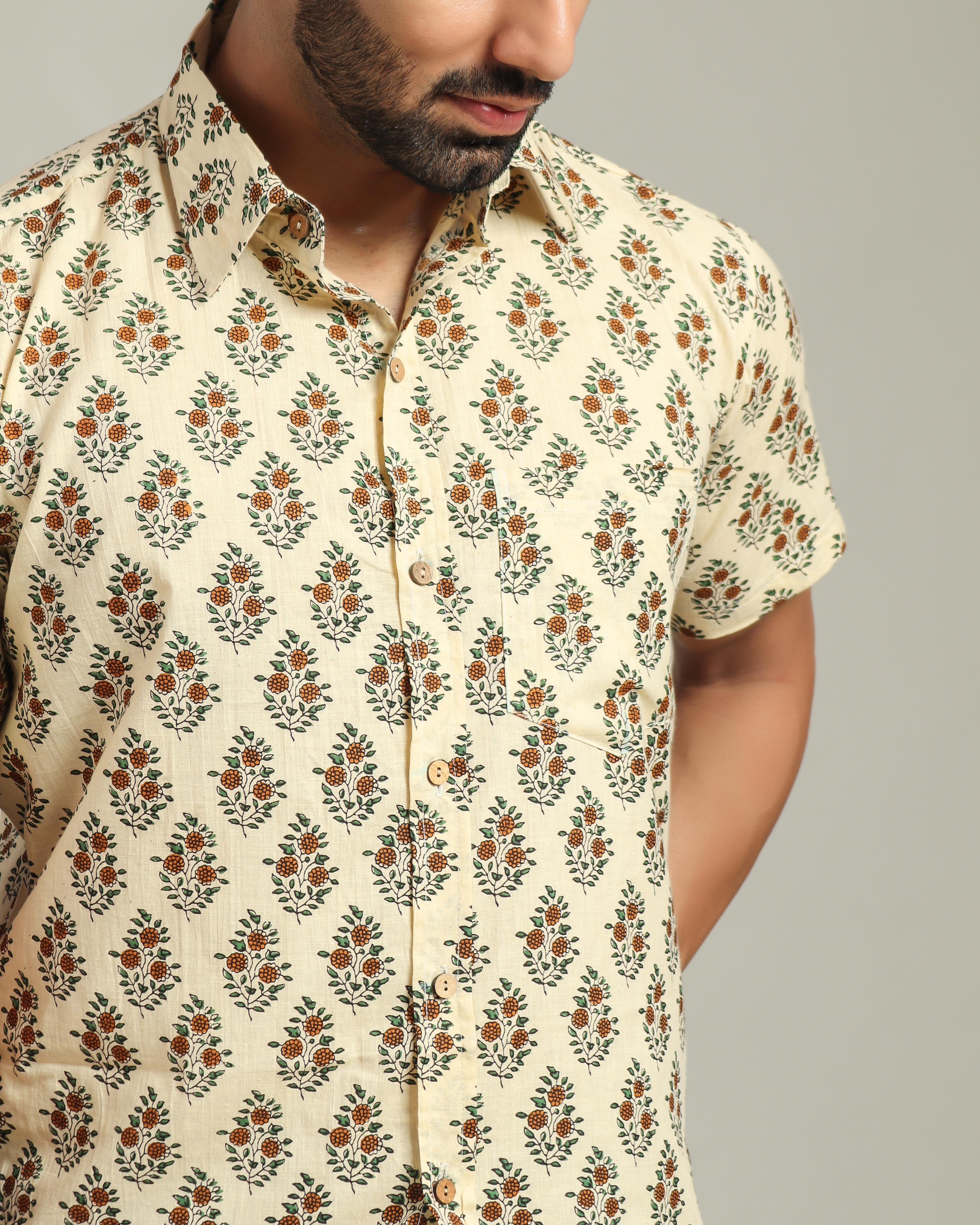Bagru men shirt