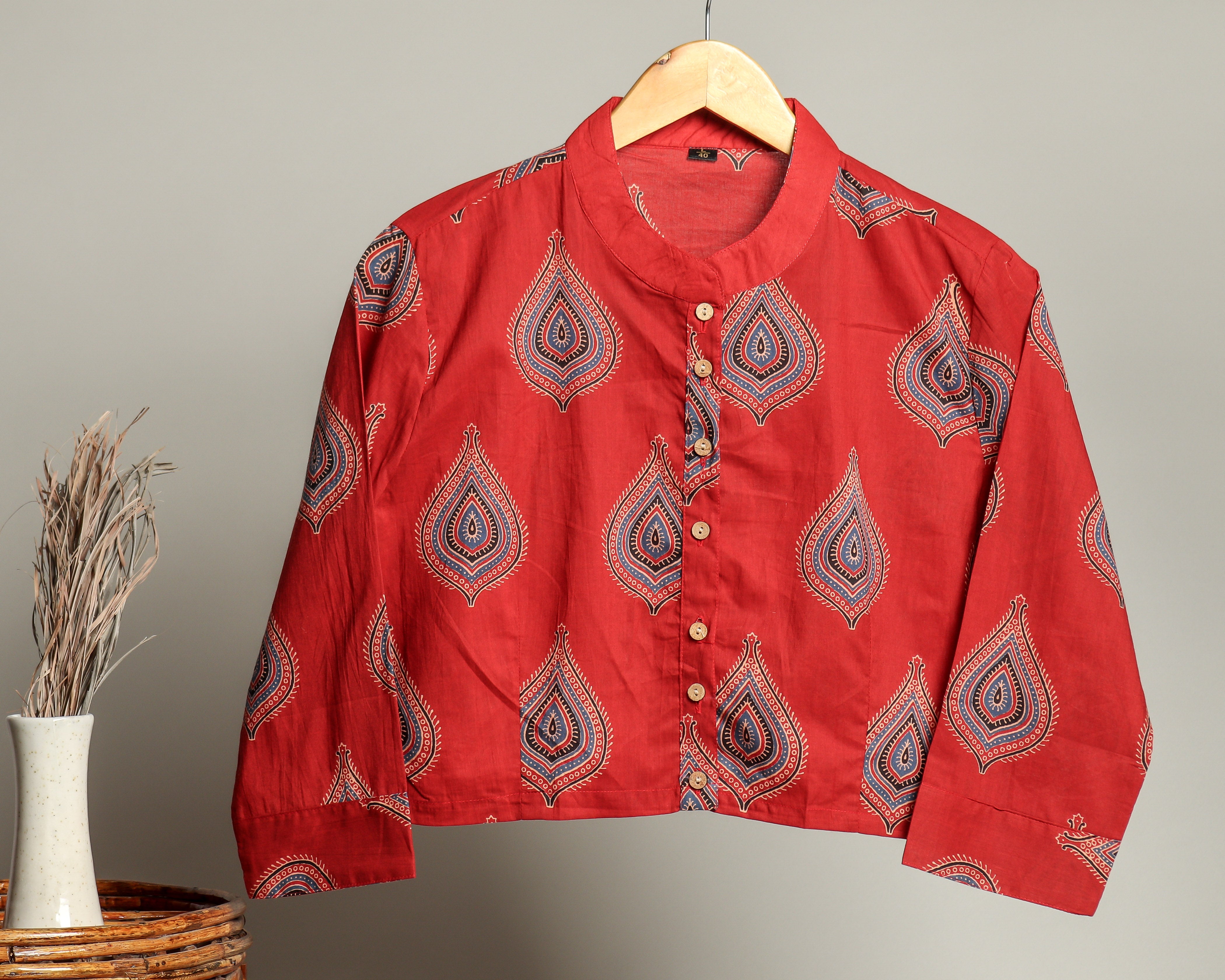 Bagru top set